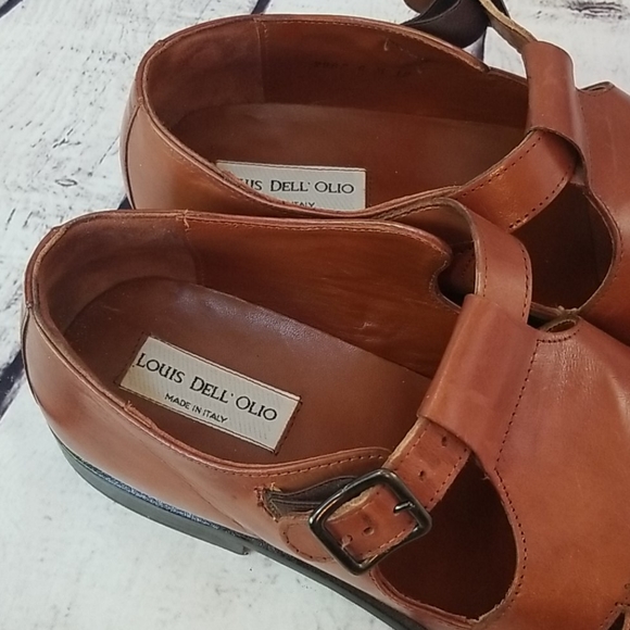 Louis Dell'Olio BrownLeather Sandals - 12M - EUC - Picture 5 of 10